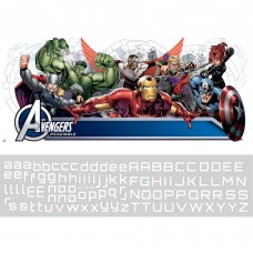 Avengers Assemble Personalization Headboard Peel-and-Stick Wall Decals   551435114